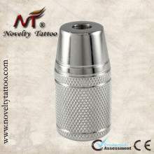 N304020-25mm Stainless Steel Tattoo Tube Grip with Back Stem for Machine